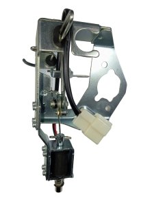 Узел управления воздушной заслонкой карбюратора с соленоидом для бензинового генератора FUBAG BS 7500 A ES