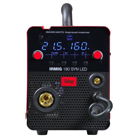 Полуавтомат сварочный инверторный FUBAG IRMIG 180 SYN LED с горелкой 250 А в комплекте в Саранск фото