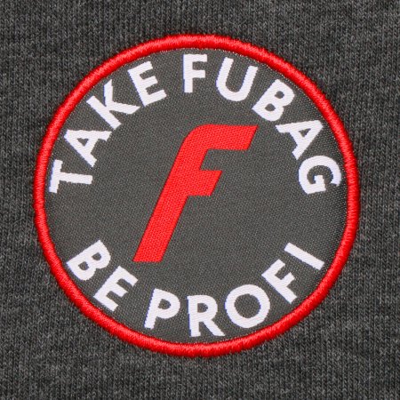 Серо-красная толстовка Fubag с капюшоном  размер XXL в Саранск фото