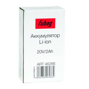Аккумуляторная батарея FLI5S1P1202 Li-ion к бензиновым газонокосилкам FUBAG с электростартером и минирайдеру (20V/2Ah) в Саранск фото