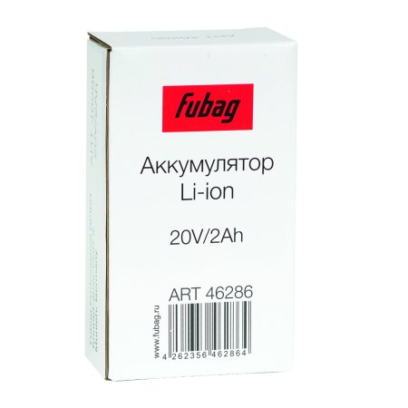 Аккумуляторная батарея FLI5S1P1202 Li-ion к бензиновым газонокосилкам FUBAG с электростартером и минирайдеру (20V/2Ah) в Саранск фото