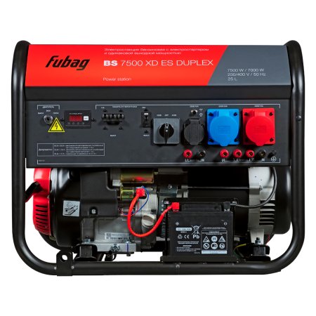 Бензиновый генератор FUBAG BS 7500 XD ES DUPLEX в Саранск фото