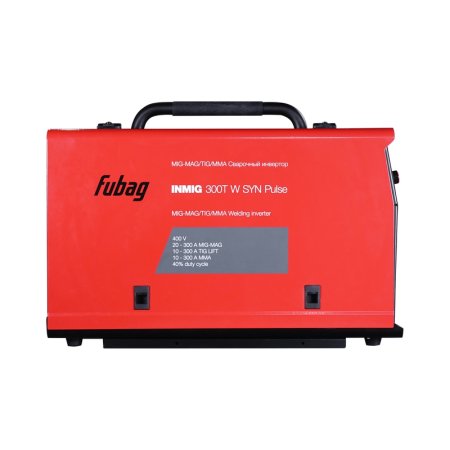 Полуавтомат сварочный инверторный FUBAG INMIG 300T W SYN PULSE с горелкой FB 400 3m в Саранск фото