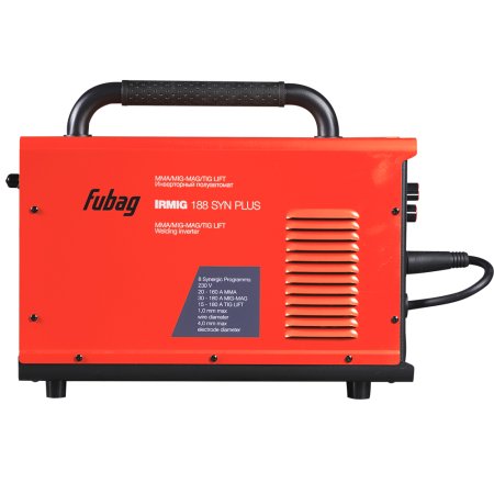 FUBAG Сварочный полуавтомат IRMIG 188 SYN PLUS c горелкой FB 150 3 м + Маска сварщика Хамелеон IR 4-13N M + Порошковая проволока самозащитная FB 71TGS 0.8 мм в ПОДАРОК! в Саранск фото