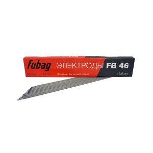 Электрод сварочный FUBAG с рутилово-целлюлозным покрытием FB 46 D2.5 мм (пачка 0.9 кг) в Саранск фото