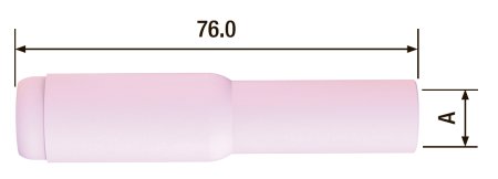 FUBAG    Сопло керамическое №7L ф11 FB TIG 17-18-26 (2 шт.) в Саранск фото