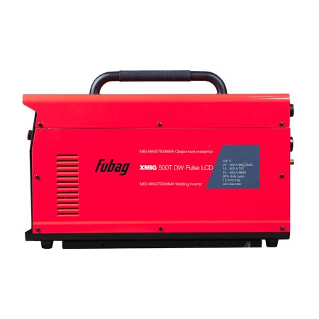 Полуавтомат сварочный FUBAG XMIG 500T DW PULSE + подающий механизм DRIVE XMIG DW PULSE  + горелка FB 550W 3 м + блок жидкостного охлаждения Cool XMIG + шланг-пакет 5 метров 95 мм2 14 pol с жидкостным охлаждением + Тележка  в Саранск фото