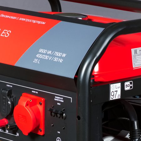 Бензиновый генератор FUBAG BS 8000 DA ES (трехфазный) с электростартером и коннектором автоматики в Саранск фото