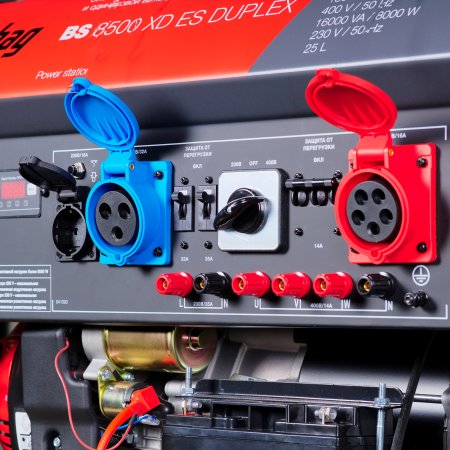 Бензиновый генератор FUBAG BS 8500 XD ES DUPLEX для одно и трехфазного режимов работы в Саранск фото