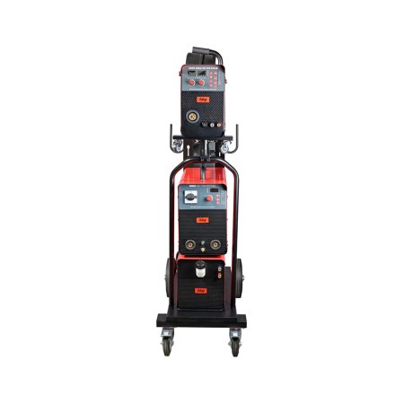 Полуавтомат сварочный FUBAG INMIG 500 T DW SYN PULSE + подающий механизм DRIVE INMIG DW SYN PULSE  + горелка FB 500 3 м + блок жидкостного охлаждения Cool 70 + тележка для аппаратов + шланг-пакет 5 метров 70 мм2 14 pol с жидкостным  охлаждением в Саранск фото
