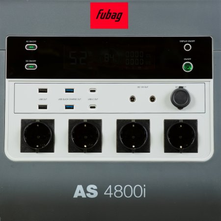 Портативная электростанция FUBAG AS 4800i (аккумулятор LiFePO4) в Саранск фото
