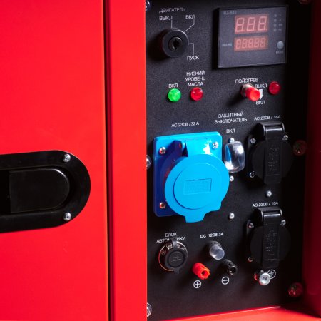FUBAG Дизельный генератор с электростартером и коннектором автоматики DS 6500 AC ES (кожух) в Саранск фото