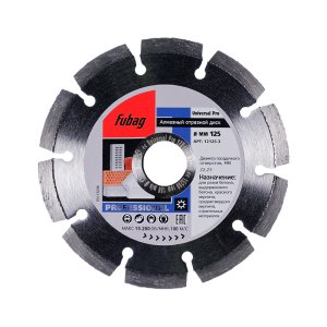 Алмазный отрезной диск FUBAG Universal Pro диам. 125/22.2 в Саранск фото
