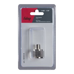 FUBAG Переходник 1/4 дюйма M на 1/2 дюйма F, блистер 1 шт в Саранск фото