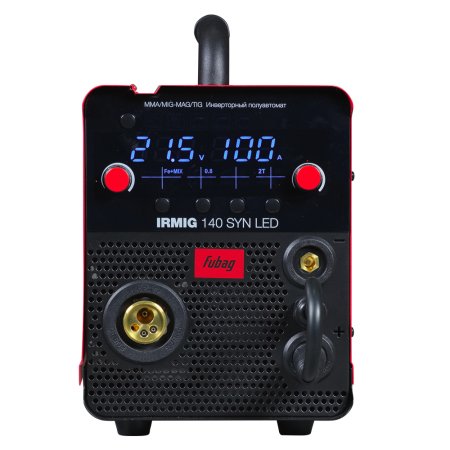 Полуавтомат сварочный инверторный FUBAG IRMIG 140 SYN LED с горелкой 150 А в комплекте в Саранск фото