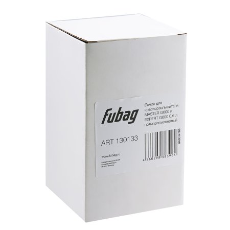 FUBAG Бачок для краскораспылителя MASTER G600 EXPERT G600, 0.6л полипропиленовый в Саранск фото