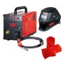 Полуавтомат сварочный FUBAG IRMIG 180 (31 432) + горелка FB 250 3m ( FB 250 Ergo 3m) (38443) + маска сварщика Хамелеон IR 9-13N S (38072) + сварочные краги на подкладке красные FWGN 10R (641180)  в Саранск фото