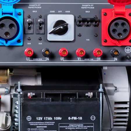 Бензиновый генератор FUBAG BS 8500 XD ES DUPLEX для одно и трехфазного режимов работы в Саранск фото