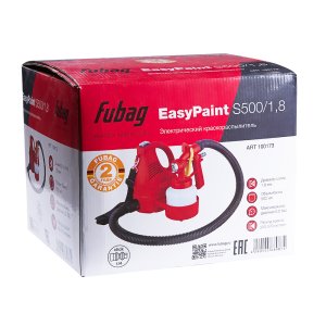 FUBAG Электрический краскораспылитель EasyPaint S500/1.8 с верхним бачком в Саранск фото