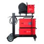 Полуавтомат сварочный FUBAG XMIG 500T DW PULSE + подающий механизм DRIVE XMIG DW PULSE  + горелка FB 550W 3 м + блок жидкостного охлаждения Cool XMIG + шланг-пакет 5 метров 95 мм2 14 pol с жидкостным охлаждением + Тележка  в Саранск фото