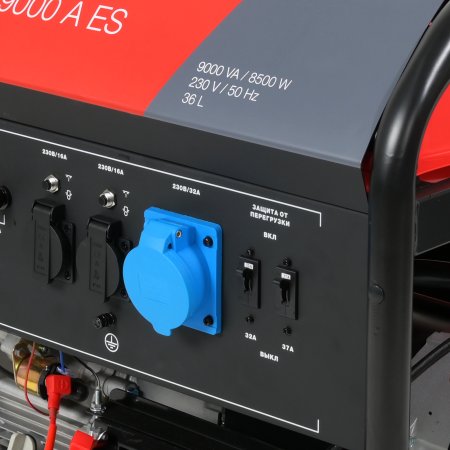 Бензиновый генератор FUBAG BS 9000 A ES с электростартером и коннектором автоматики в Саранск фото