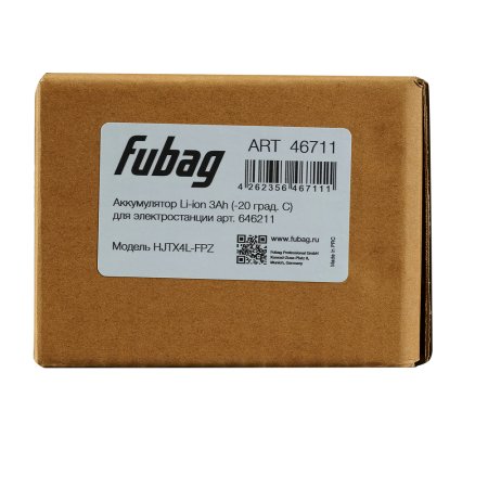 Аккумулятор FUBAG li-ion 3Ah для инверторного генератора TI 11000 A ES (арт. 646211) купить в Саранск