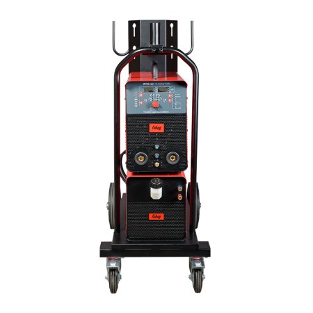 Аппарат сварочный инверторный аргонодуговой FUBAG INTIG 400 T W AC/DC PULSE + горелка FB TIG 18 5P 4m + модуль охлаждения + тележка в Саранск фото